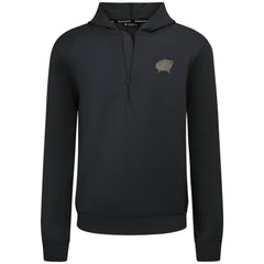 Columbus Blue Jackets Levelwear Technic Quarter-Zip Pullover Hoodie - Black | US 203415674