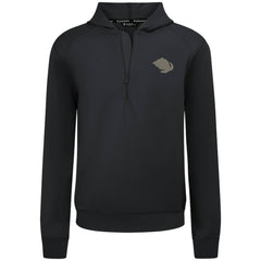 Utah Mammoth Levelwear Technic Quarter-Zip Pullover Hoodie - Black | US 203415695
