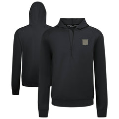 New York Rangers Levelwear Technic Quarter-Zip Pullover Hoodie - Black | US 203415712