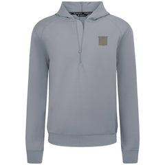 New York Rangers Levelwear Technic Quarter-Zip Pullover Hoodie - Gray | US 203415713