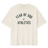 Athletics Fear of God x MLB 90's Fit T-Shirt - Cream T-shirts
