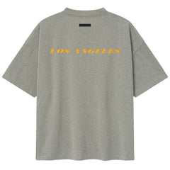 Los Angeles Lakers Fear of God x NBA Unisex 90s T-Shirt Heather Gray outlet