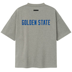 Golden State Warriors Fear of God x NBA Unisex 90s T-Shirt Heather Gray