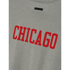 Chicago Bulls Fear of God x NBA Unisex 90s T-Shirt Heather Gray
