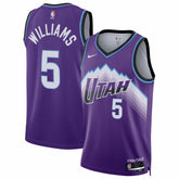 Cody Williams Utah Jazz Unisex Swingman Jersey Icon Edition Purple - Nike