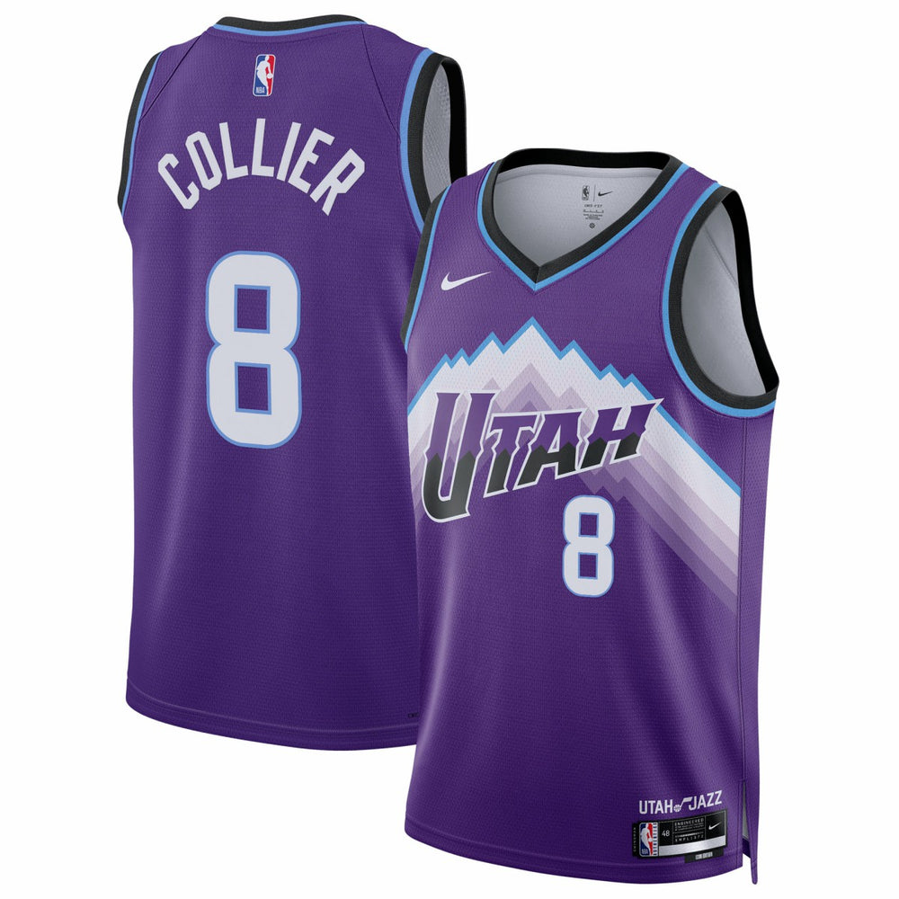 Isaiah Collier Utah Jazz Unisex Swingman Jersey Icon Edition Purple - Nike