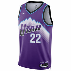 Kyle Filipowski Utah Jazz Unisex Swingman Jersey Icon Edition Purple - Nike
