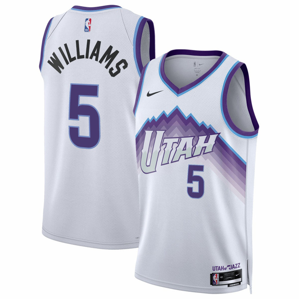 Cody Williams Utah Jazz Unisex Swingman Jersey Association Edition White - Nike
