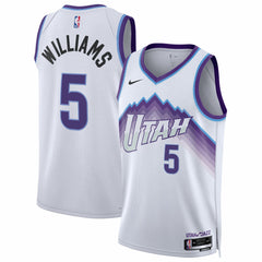 Cody Williams Utah Jazz Unisex Swingman Jersey Association Edition White - Nike