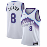 Isaiah Collier Utah Jazz Unisex Swingman Jersey Association Edition White - Nike