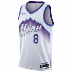 Isaiah Collier Utah Jazz Unisex Swingman Jersey Association Edition White - Nike