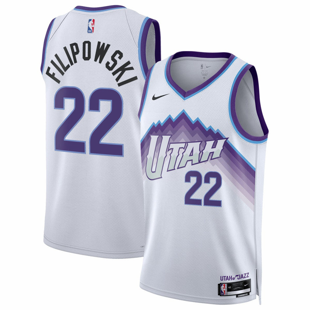 Kyle Filipowski Utah Jazz Unisex Swingman Jersey Association Edition White - Nike