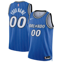 Orlando Magic Unisex Swingman Custom Jersey Icon Edition Blue - Nike
