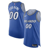 Orlando Magic Authentic Custom Jersey Icon Edition Blue - Nike