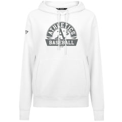 Athletics Levelwear Women's Adorn Banner Arch Hoodie - White Hoodies