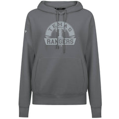 Texas Rangers Levelwear Women's Adorn Banner Arch Hoodie - Stone Hoodies