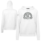 Washington Nationals Levelwear Women's Adorn Banner Arch Hoodie - White Hoodies