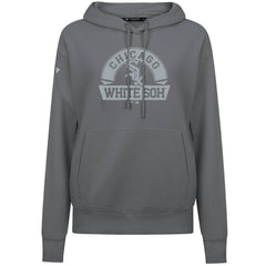 Chicago White Sox Levelwear Women's Adorn Banner Arch Hoodie - Stone Hoodies