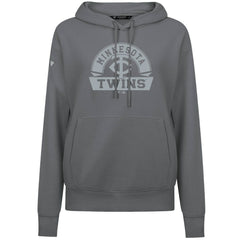 Minnesota Twins Levelwear Women's Adorn Banner Arch Hoodie - Stone Hoodies