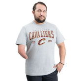 Cleveland Cavaliers G-III Sports by Carl Banks Adaptive Classic Team Spirit Short Sleeve T-Shirt Gray