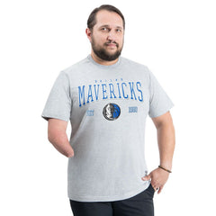 Dallas Mavericks G-III Sports by Carl Banks Adaptive Classic Team Spirit Short Sleeve T-Shirt Gray outlet