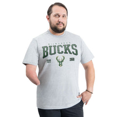 Milwaukee Bucks G-III Sports by Carl Banks Adaptive Classic Team Spirit Short Sleeve T-Shirt Gray outlet
