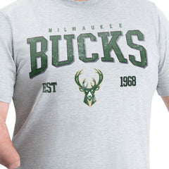 Milwaukee Bucks G-III Sports by Carl Banks Adaptive Classic Team Spirit Short Sleeve T-Shirt Gray outlet