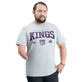 Sacramento Kings G-III Sports by Carl Banks Adaptive Classic Team Spirit Short Sleeve T-Shirt Gray outlet