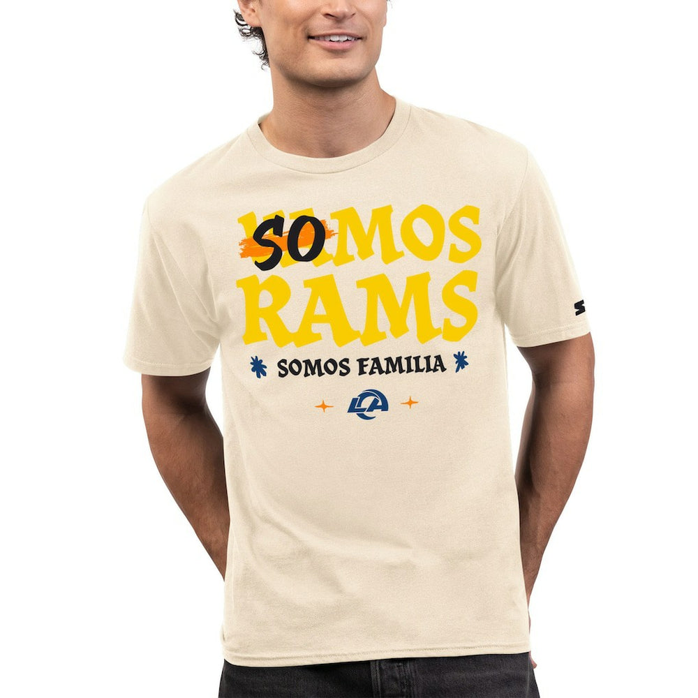 Los Angeles Rams Starter Somos T-Shirt - Oatmeal T-shirts
