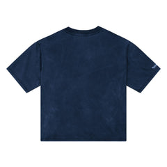 Los Angeles Dodgers Mitchell & Ness Women's Cooperstown Cropped Boxy T-Shirt - Blue T-shirts