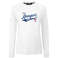 Texas Rangers Levelwear Women's Slender Glide T-Shirt - White T-shirts