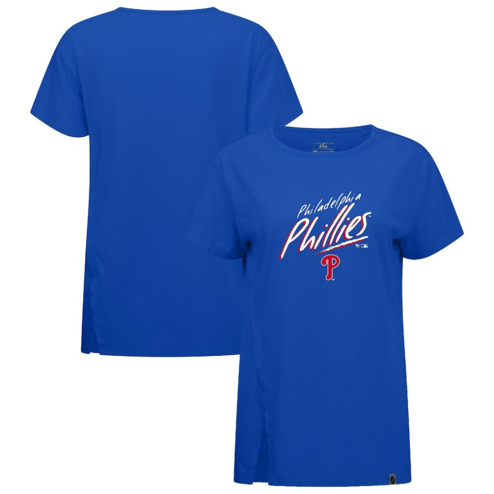 Philadelphia Phillies Levelwear Women's Influx Sizzle T-Shirt - Royal T-shirts