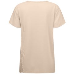 Milwaukee Brewers Levelwear Women's Influx Sizzle T-Shirt - Khaki T-shirts