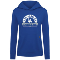 Los Angeles Dodgers Levelwear Women's Relay Banner Arch Long Sleeve T-Shirt Hoodie - Royal Hoodies