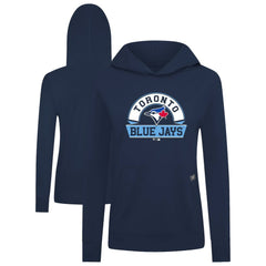 Toronto Blue Jays Levelwear Women's Relay Banner Arch Long Sleeve T-Shirt Hoodie - Royal Hoodies