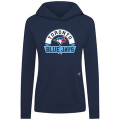 Toronto Blue Jays Levelwear Women's Relay Banner Arch Long Sleeve T-Shirt Hoodie - Royal Hoodies