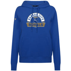 Kansas City Royals Levelwear Women's Adorn Banner Arch Hoodie - Royal Hoodies