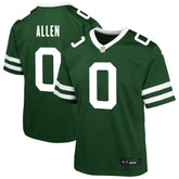 Braelon Allen New York Jets Youth Team Game Jersey - Green Jerseys