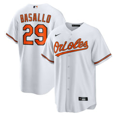 Samuel Basallo Baltimore Orioles Nike Youth Home Replica Jersey - White Jerseys