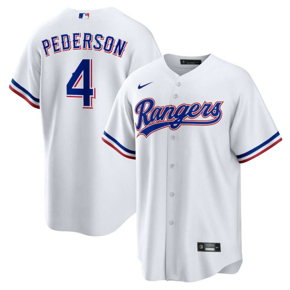 Joc Pederson Texas Rangers Nike Youth Home Replica Jersey - White Jerseys