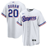 Ezequiel Duran Texas Rangers Nike Youth Home Replica Jersey - White Jerseys