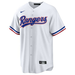Ezequiel Duran Texas Rangers Nike Youth Home Replica Jersey - White Jerseys