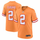 Emeka Egbuka Tampa Bay Buccaneers Alternate 2 Game Jersey - Creamsicle Jerseys