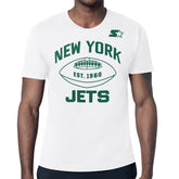 New York Jets Starter Green and White Forever T-Shirt - White T-shirts