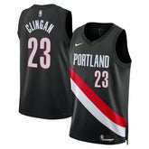 Donovan Clingan Portland Trail Blazers Unisex Swingman Jersey Icon Edition Black - Nike