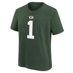 Micah Parsons Green Bay Packers Youth Player Name & Number T-Shirt - Green T-shirts