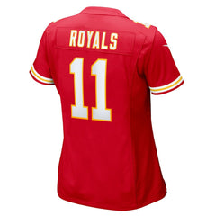 Jalen Royals Kansas City Chiefs Women's Team Game Jersey - Red Jerseys