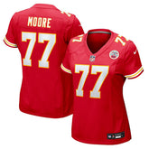 Jaylon Moore Kansas City Chiefs Women's Team Game Jersey - Red Jerseys