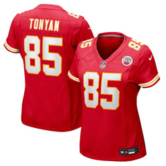 Robert Tonyan Kansas City Chiefs Women's Team Game Jersey - Red Jerseys