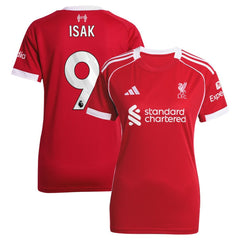 Alexander Isak Liverpool Women's 2025/26 Home Replica Player Jersey Red - Adidas discount